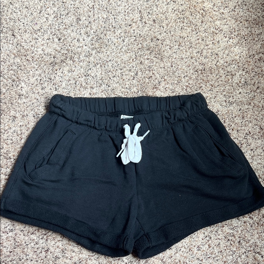 PINK Victoria's Secret Black Athletic Shorts